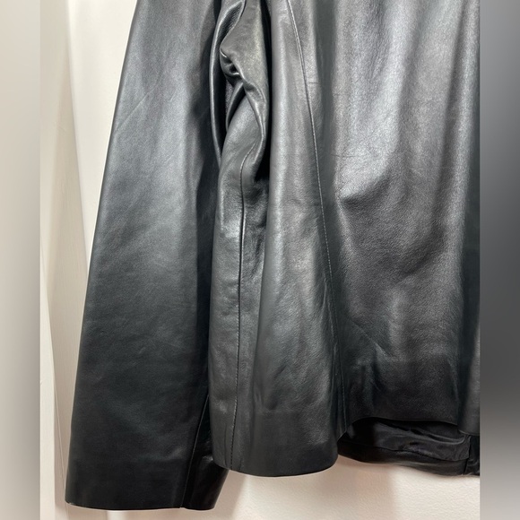NWT HALOGEN Women’s Plus Size 100% Leather Jacket Size 24W - Picture 6 of 16